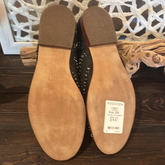 NWT STEVEN by Steve Madden Goldey rhinestone & studded oxford size 9.5 - Picture 6 of 8